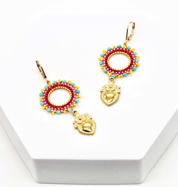 Boucles d'oreilles Salomé