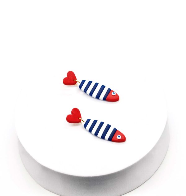 Boucles d'oreilles Fish