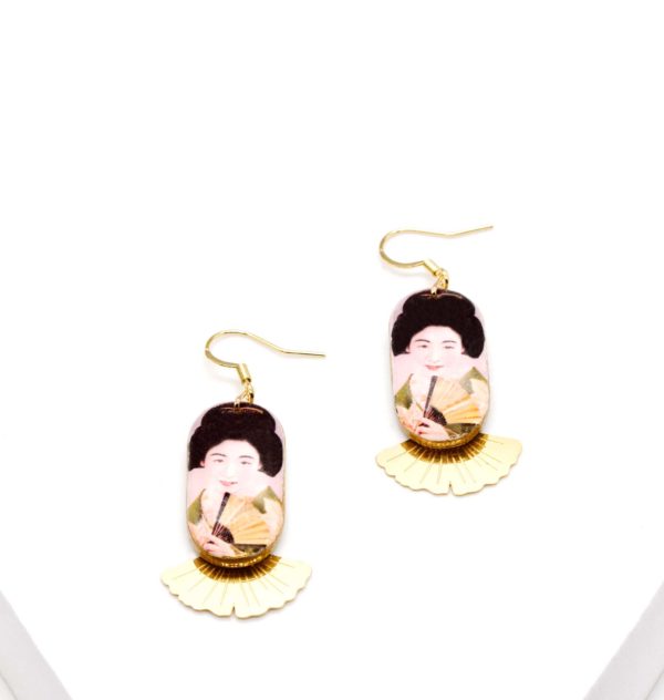 Boucles d'oreilles Geisha