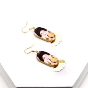 Boucles d'oreilles Geisha – Image 3