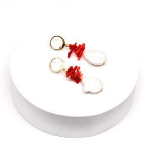 Boucles d'oreilles Coralie