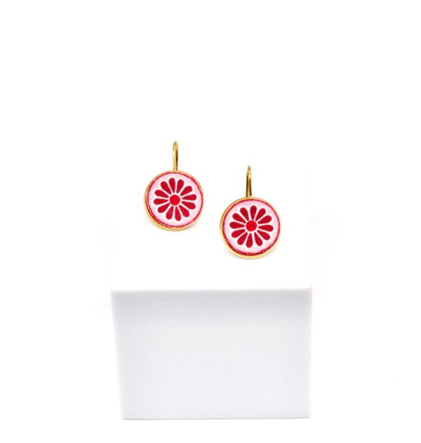 Boucles d'oreilles Amaryllis