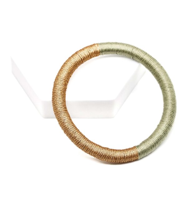 Bracelet Sahar vert/brun