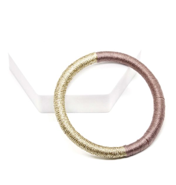 Bracelet Karma vieux rose