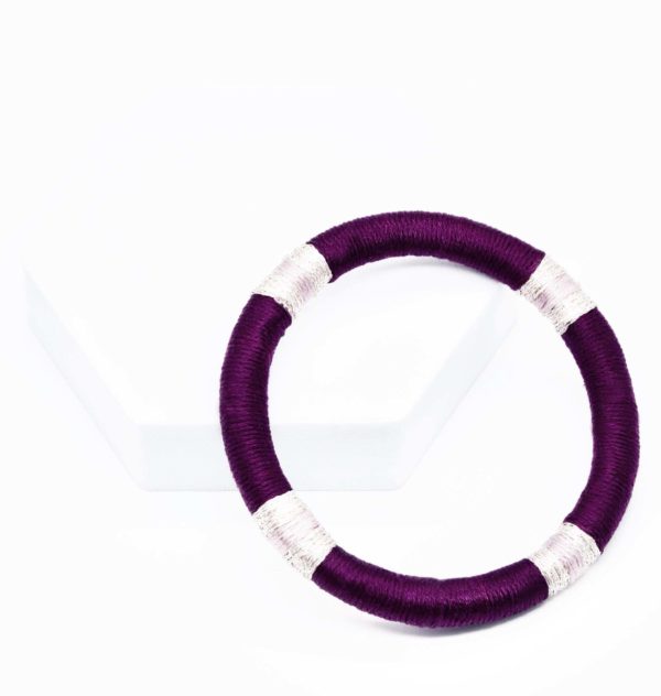 Bracelet Sangha pourpre