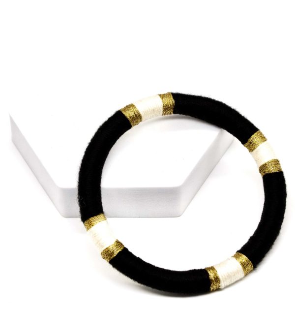 Bracelet Sangha noir/blanc