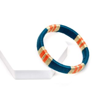 Bracelet Padma orange/bleu